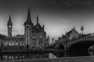 Cityscape - Gent by Night - GrasLei - Fotografie Krist