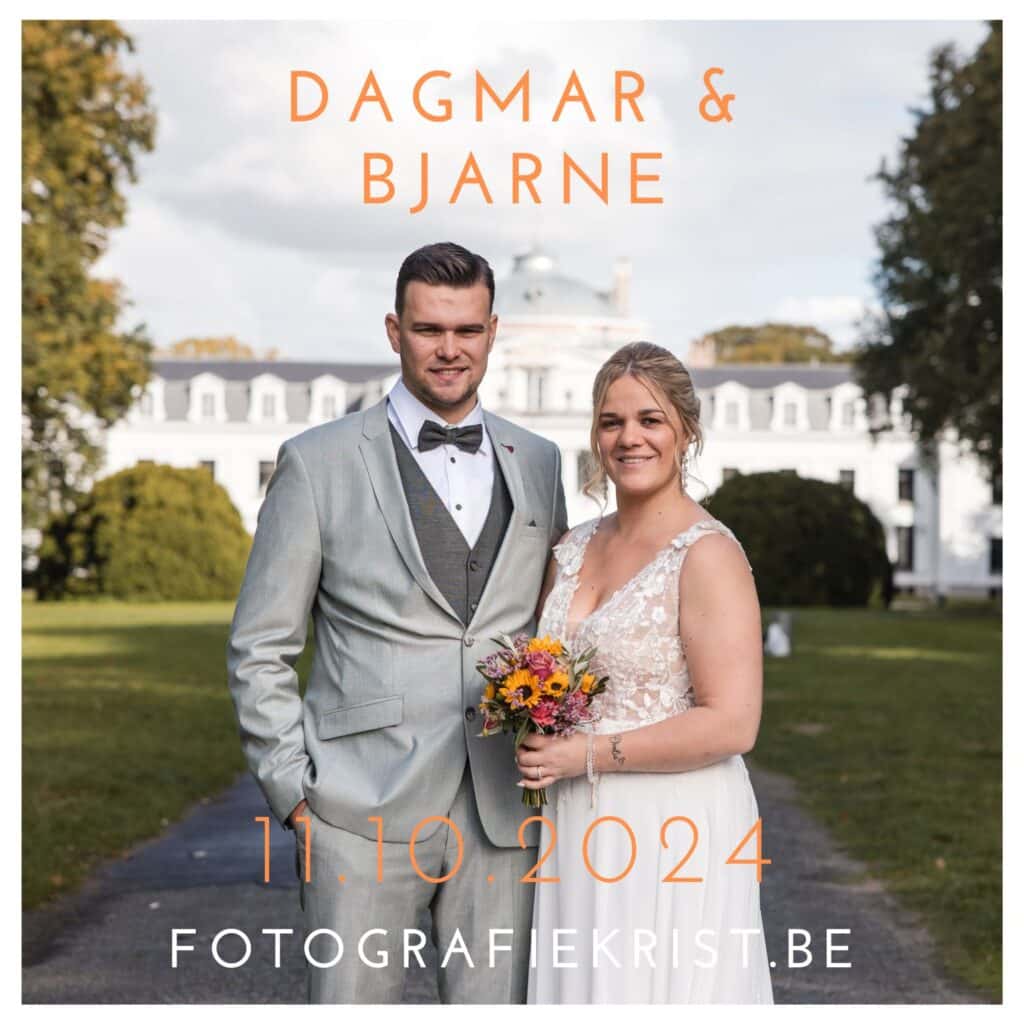 Huwelijk Dagmar & Bjarne Ingelmunster Fotografie Krist