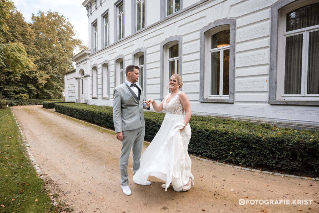 Huwelijk Dagmar & Bjarne - FotografieKrist - Fotograaf meulebeke kasteel ter borcht