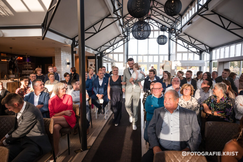 Huwelijk Dagmar & Bjarne - Salons Ten Boogaerde Ceremonie  Kortmark Huwelijksfotograaf